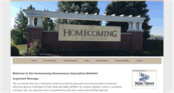 Desktop Screenshot of homecomingcommunity.org